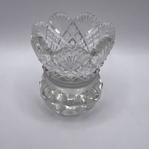 1912 EAPG  Westmoreland, Toothpick Holder Antique VINTAGE Pressed Glass Faceted